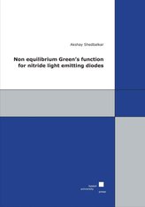 Non equilibrium Green\'s function for nitride light emitting diodes
