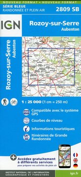 Rozoy-sur-Serre.Aubenton 1:25 000