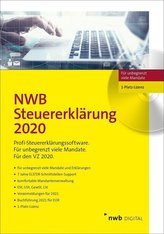 NWB Steuererklärung 2020 - 1-Platz-Lizenz