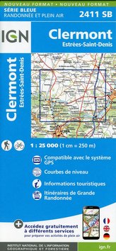 Clermont.Estrées-Saint-Denis 1:25 000
