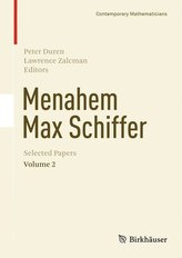 Menahem Max Schiffer: Selected Papers Vol. 2