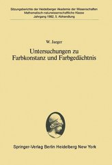 Untersuchungen zu Farbkonstanz und Farbgedächtnis