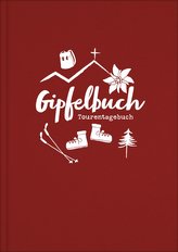 Gipfelbuch, Tourentagebuch, Wandertagebuch | A5 Notizbuch zum Wandern in den Bergen und für Radtouren für Sportler und Familien