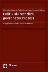 Politik als rechtlich geordneter Prozess