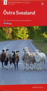 Östra Svealand  Bil & Turistkarta Nr 3 1:250 000