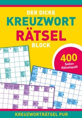 Der dicke Kreuzworträtselblock