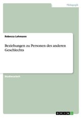 Beziehungen zu Personen des anderen Geschlechts