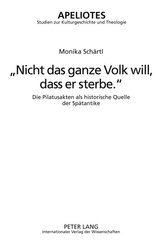 \'Nicht das ganze Volk will, dass er sterbe.\'