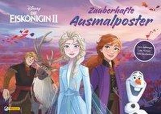 Disney Die Eiskönigin 2: Zauberhafte Ausmalposter Disney Die Eiskönigin 2: Zauberhafte Ausmalposter