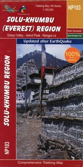 Solo-Khumbu - (Everest) Region 1:100 000 NP103
