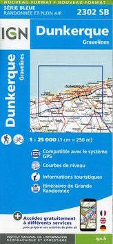 Dunkerque.Gravelines 1:25 000