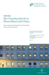 Das Sexualstrafrecht in Deutschland und China.