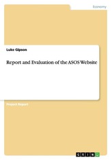 Report and Evaluation of the ASOS Website