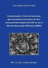 Characterization of the microstructure, grain boundaries and texture of nanostructured electrodeposited CoNi by use of Electron