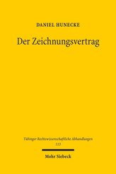 Der Zeichnungsvertrag