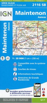 Maintenon.Auneau 1:25 000