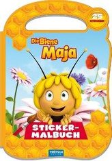 Trötsch Die Biene Maja Stickermalbuch mit Henkel