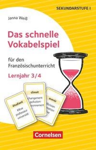 Das schnelle Vokabelspiel - Französisch - Lernjahr 3/4 Das schnelle Vokabelspiel - Französisch - Lernjahr 3/4