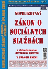  Novelizovaný Zákon o sociálnych službách 