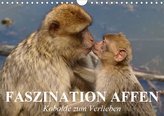 Faszination Affen. Kobolde zum Verlieben (Wandkalender 2021 DIN A4 quer)