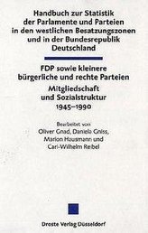 Handbuch zur Statistik der Parlamente und Parteien in den westlichen Besatzungszonen und in der Bundesrepublik Deutschland