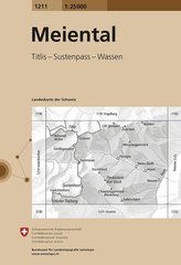 Swisstopo 1 : 25 000 Meiental