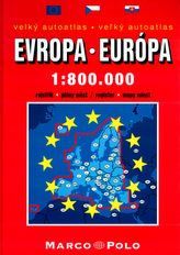Velký autoatlas Evropa-Európa 1:800 000
