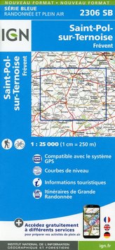 Saint-Pol-sur-Ternoise.Saint-Michel-sur-Ternoise 1:25 000