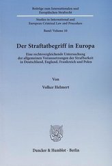 Der Straftatbegriff in Europa