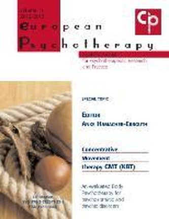 European Psychotherapy 2012/2013 European Psychotherapy 2012/2013