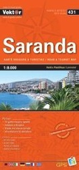 Saranda Stadtplan 1 : 8 000 GPS Saranda Stadtplan 1 : 8 000 GPS