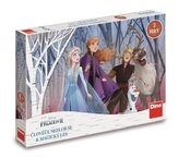 Hra Člověče nezlob se a Magický les FROZEN - Ledové království