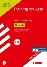 STARK Lösungen zu Training MSA/eBBR 2021 - Deutsch - Berlin/Brandenburg