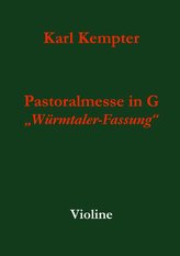 Kempter: Pastoralmesse in G. Violine