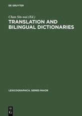 Translation and Bilingual Dictionaries