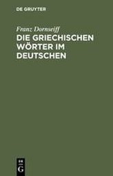 Die griechischen Wörter im Deutschen