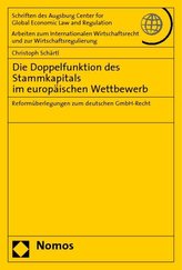 Die Doppelfunktion des Stammkapitals im europäischen Wettbewerb