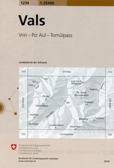 Swisstopo 1 : 25 000 Vals