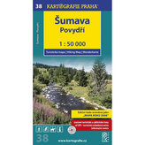 Šumava, Povydří 1:50 000