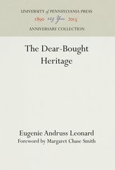 The Dear-Bought Heritage