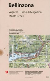 Swisstopo 1 : 25 000 Bellinzona