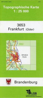 Frankfurt Oder 1 : 25 000