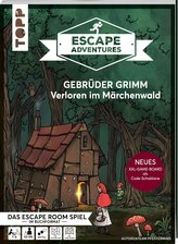 Escape Adventures - Gebrüder Grimm: Verloren im Märchenwald (NEUE Codeschablone für mehr Rätselspaß)