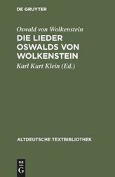 Die Lieder Oswalds von Wolkenstein