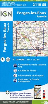 Forges-les-Eaux-Formerie 1:25 000