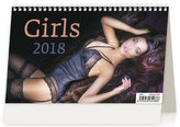 Kalendář stolní 2018 - Girls
