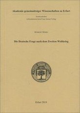 Die Deutsche Frage nach dem Zweiten Weltkrieg