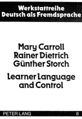 Learner Language and Control