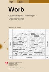 Swisstopo 1 : 25 000 Worb