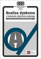 Analiza dyskursu w badaniach szkolnictwa wyższego